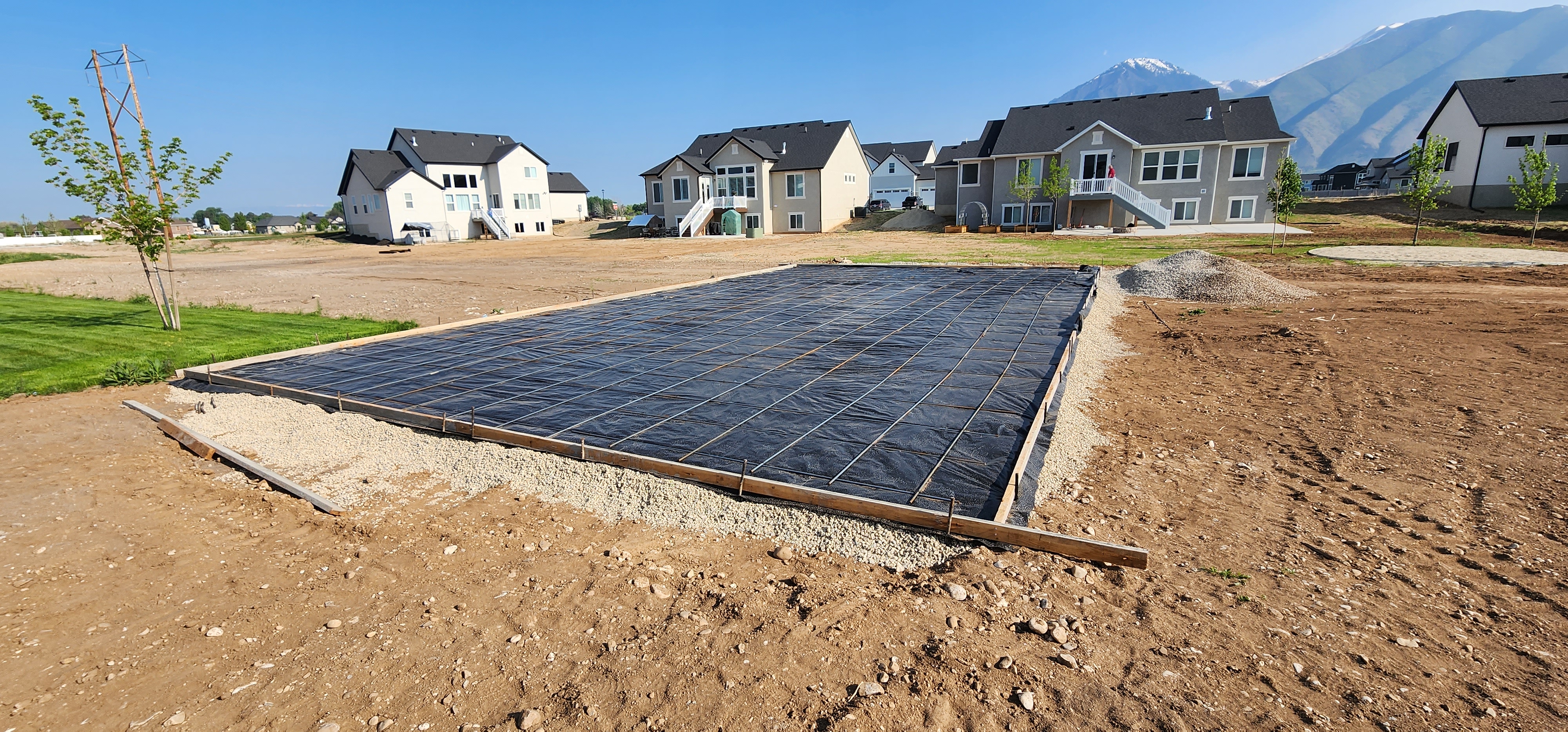 Concrete project by Blue Rocky Mountain Construction