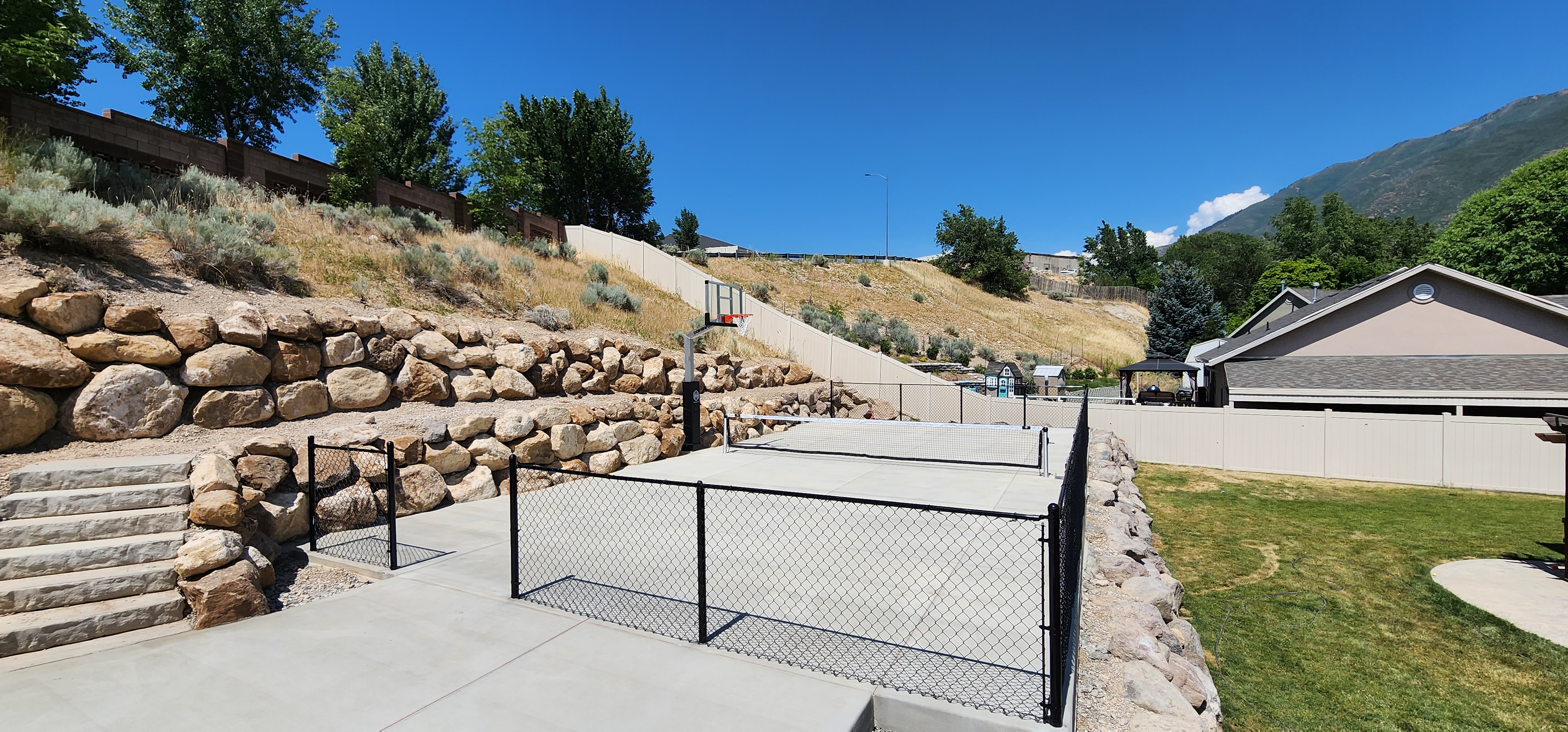 Concrete project by Blue Rocky Mountain Construction