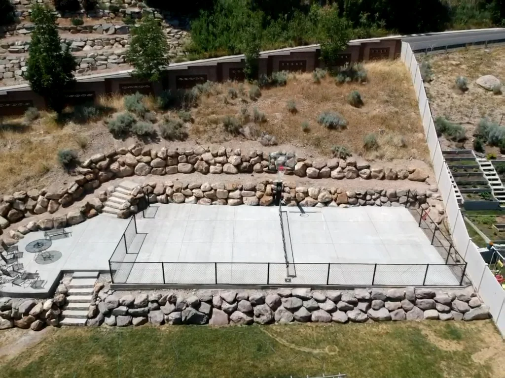 Rock Retaining Walls